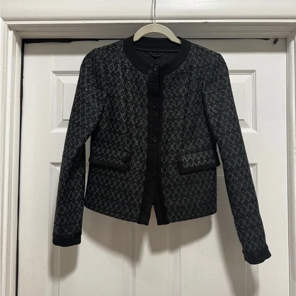 Etro Milano made in Italy designer woven tweed blazer small - Picture 7 of 7